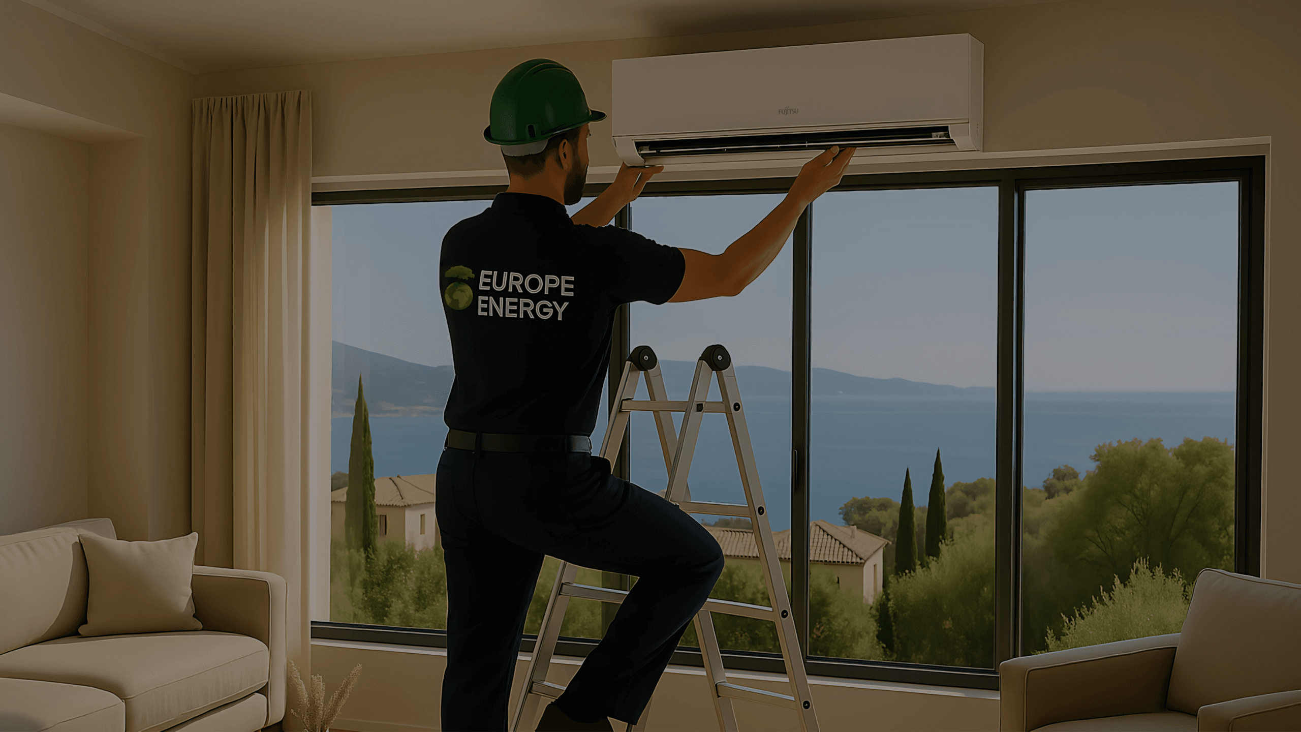 Installation climatiseur Atlantic par Europe Energy
